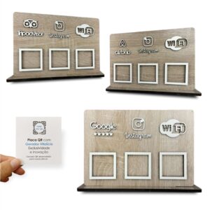 15323778135-driftwood-capa3.jpg Placa 3 QR display balcão Madeira Clara GOOGLE AIRBNB TRIPADV
